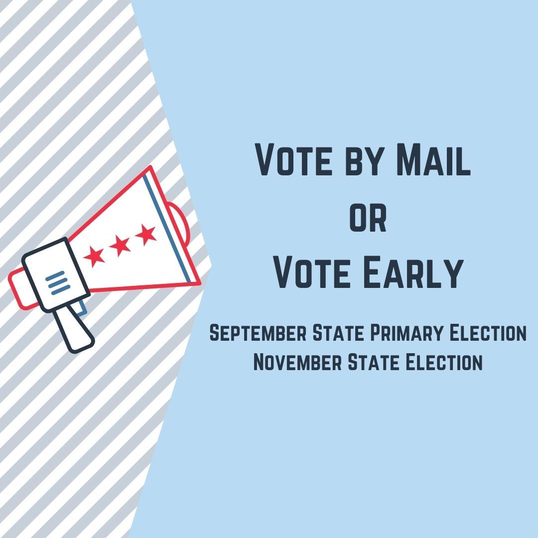 vote early or vote by mail