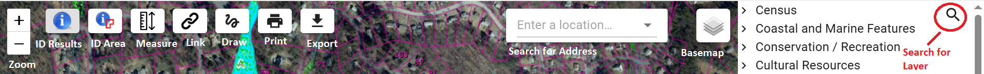 MassMapper Toolbar Labelled